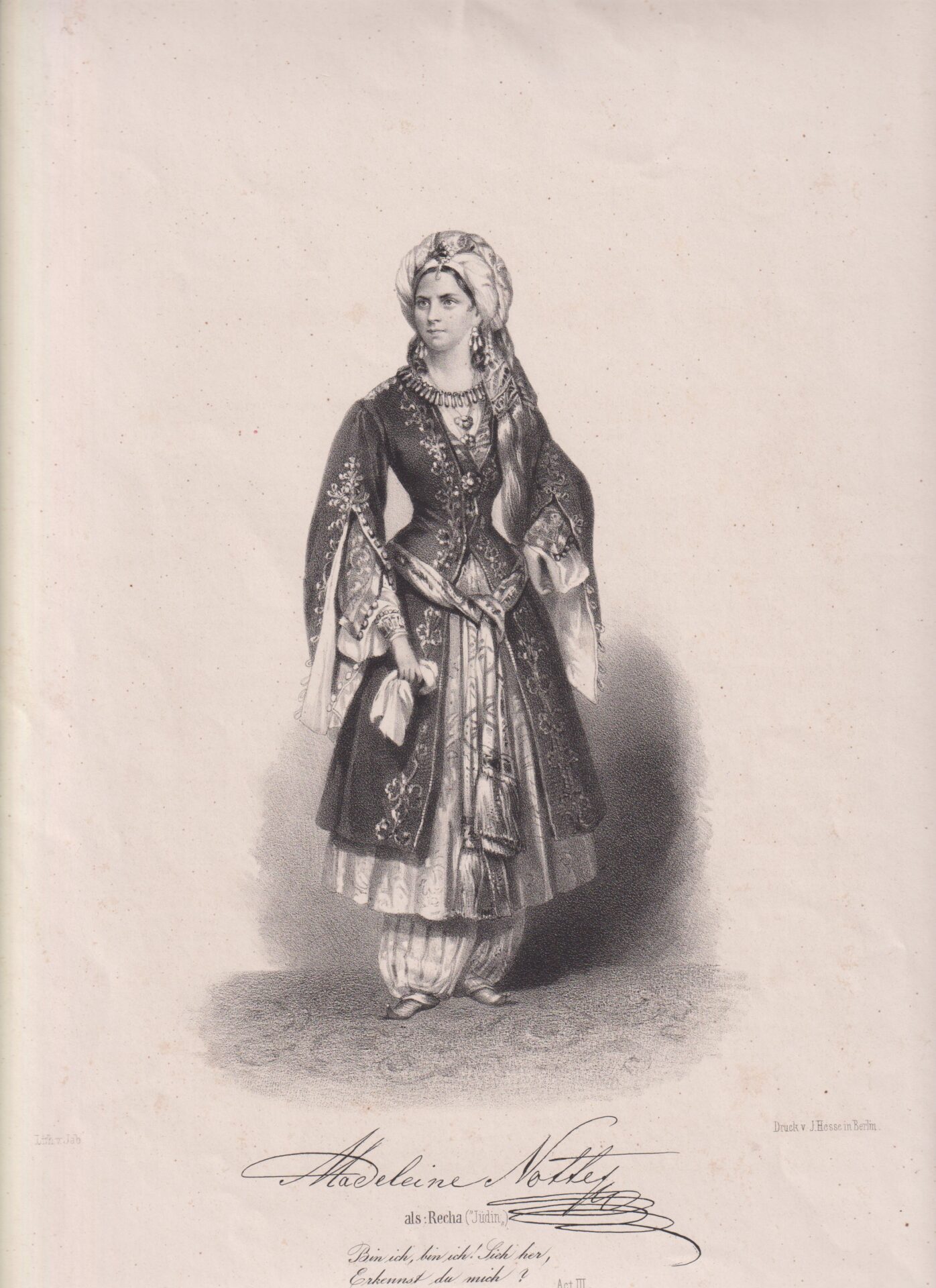Bild einer Frau mit Turban